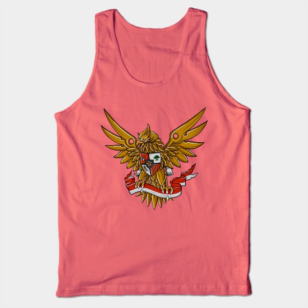 Garuda Tank Top by DMD Art Studio